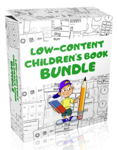 LOW CONTENT CHILDREN'S BOOK BUNDLE - 3 IN 1