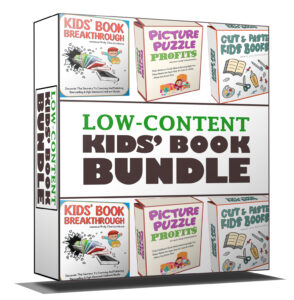 LOW CONTENT KIDS' BOOK BUNDLE - 3 IN 1